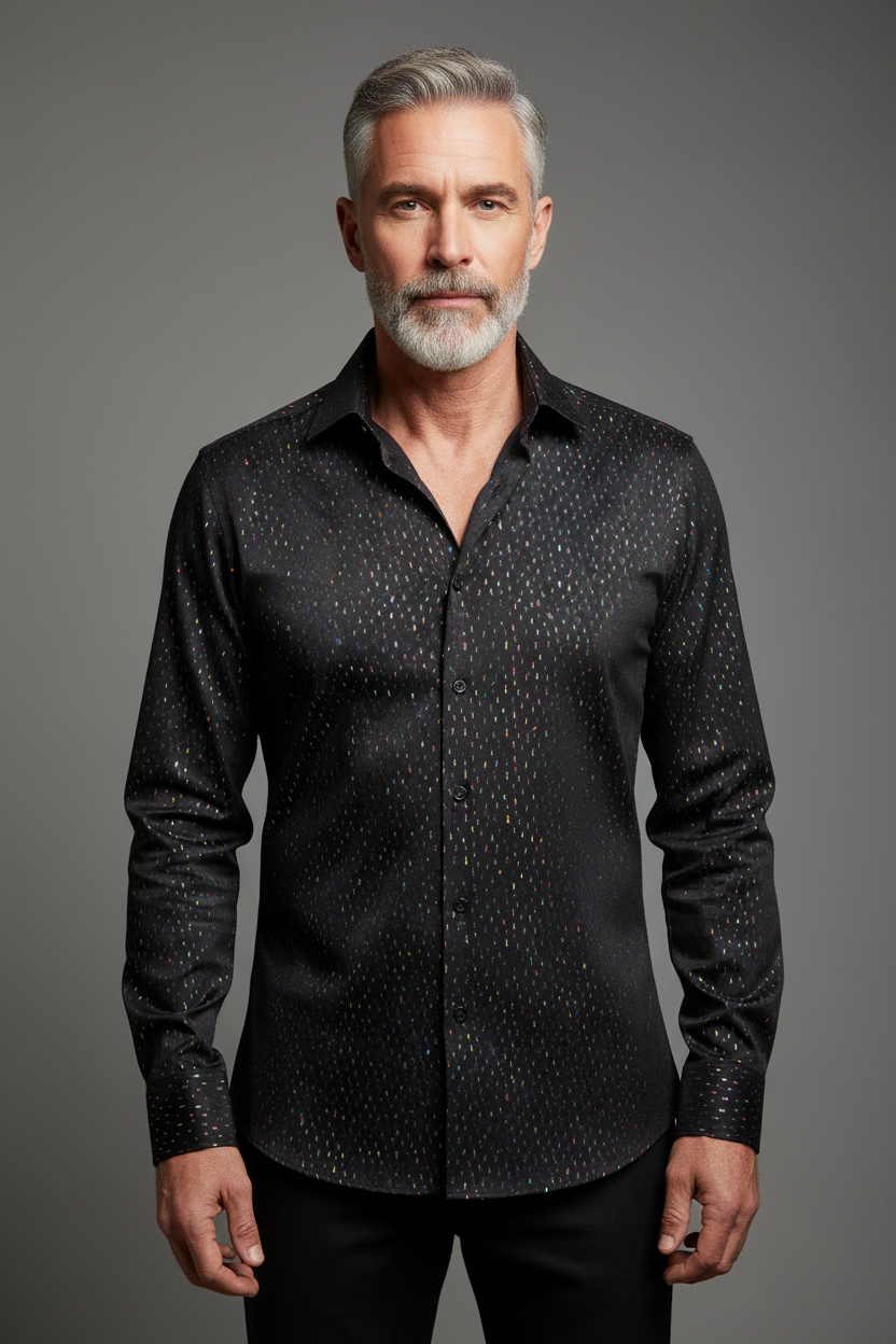 Midnight Spectrum Dress Shirt