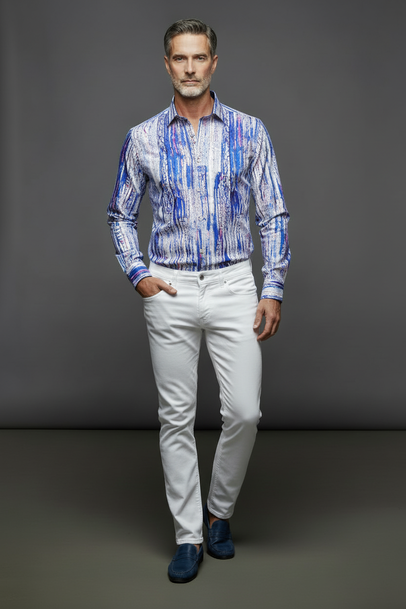 Pose 2 - Confident with hands in pockets
