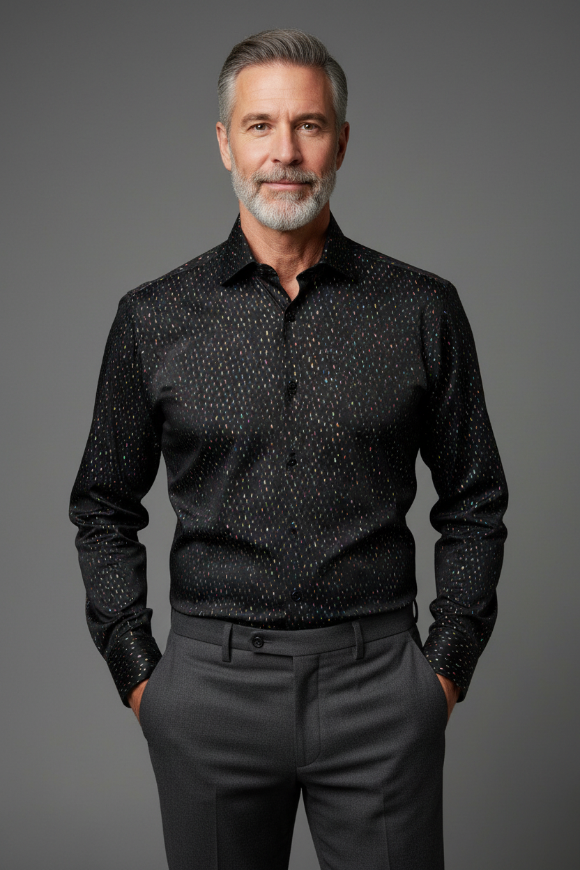 Midnight Spectrum Dress Shirt