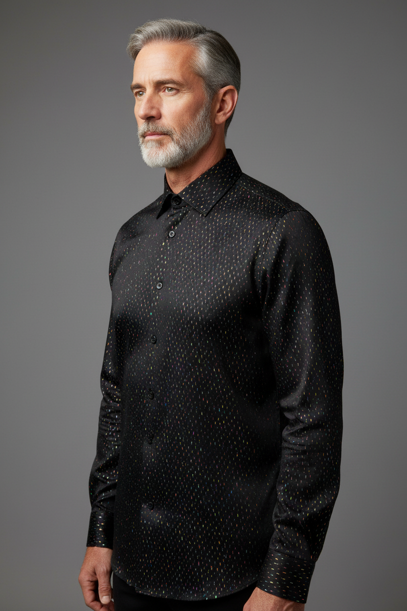 Midnight Spectrum Dress Shirt
