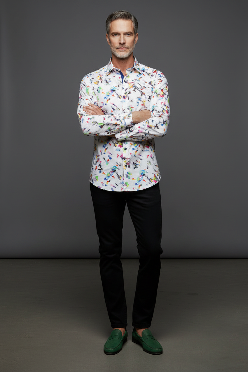 Pose 5 - Relaxed with arms crossed