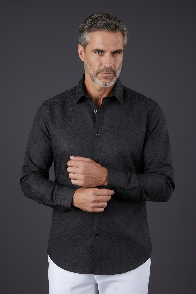 Pose 5 – Torso Close-Up, Adjusting Cuff