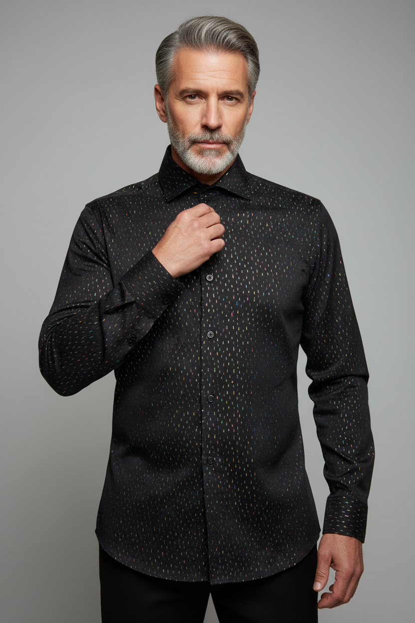 Midnight Spectrum Dress Shirt