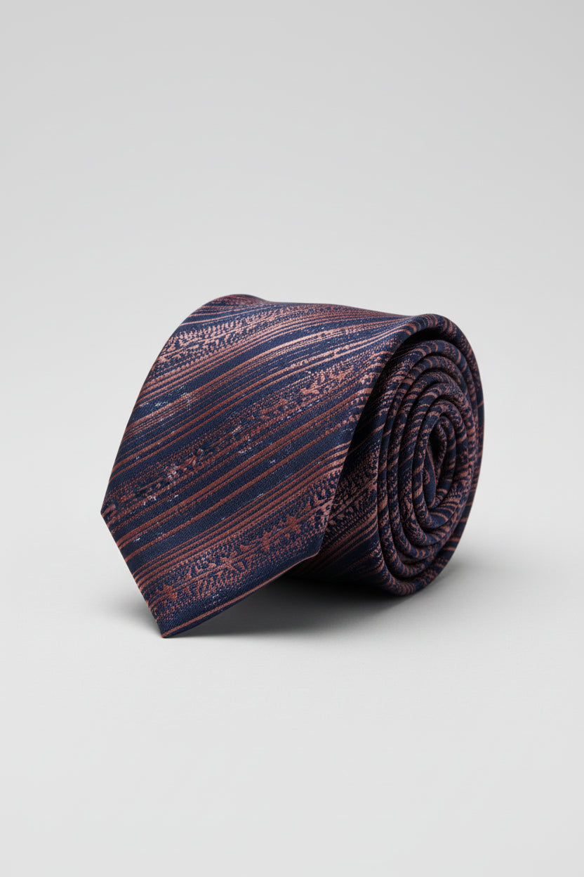 Vercini Diagonal Stripe Silk Tie