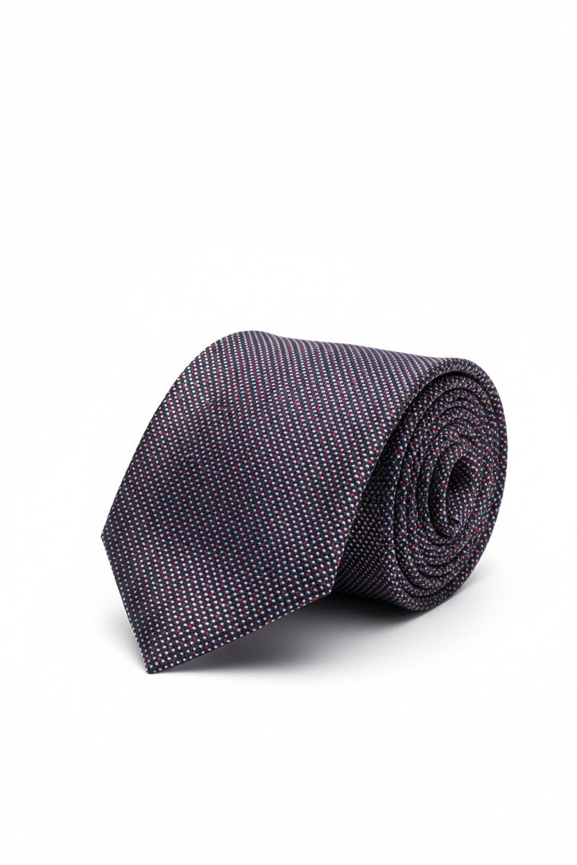 Vercini Multicolor Micro-Dot Silk Tie