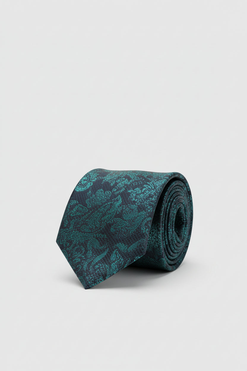 Fashionable Floral English Style Tie For Daily Wear
