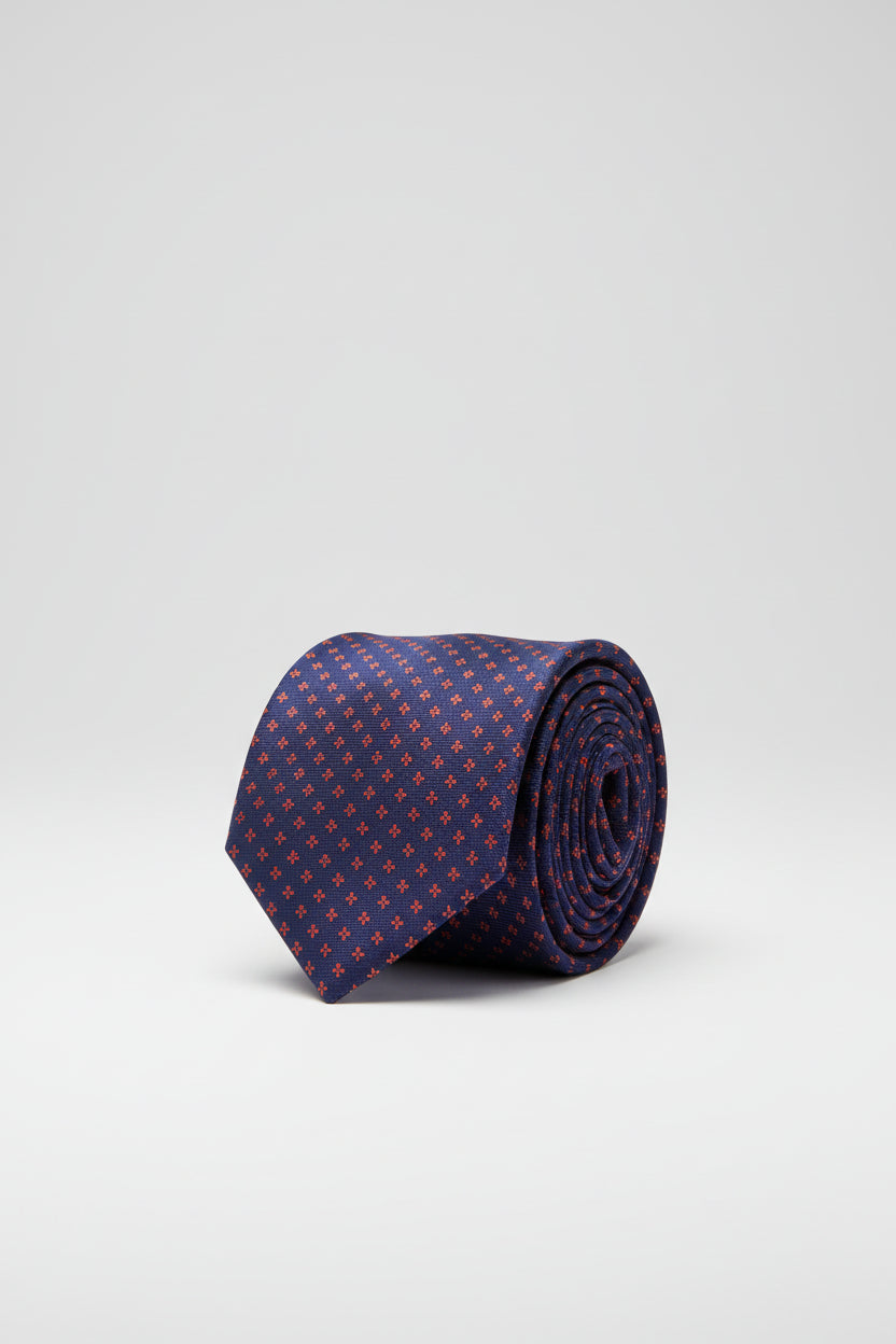 Vercini Dots Pattern Silk Necktie - Premium Men's Tie