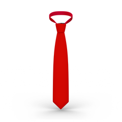 Vercini Solid Bright Red Mens Tie TIES Ph accessories Vercini