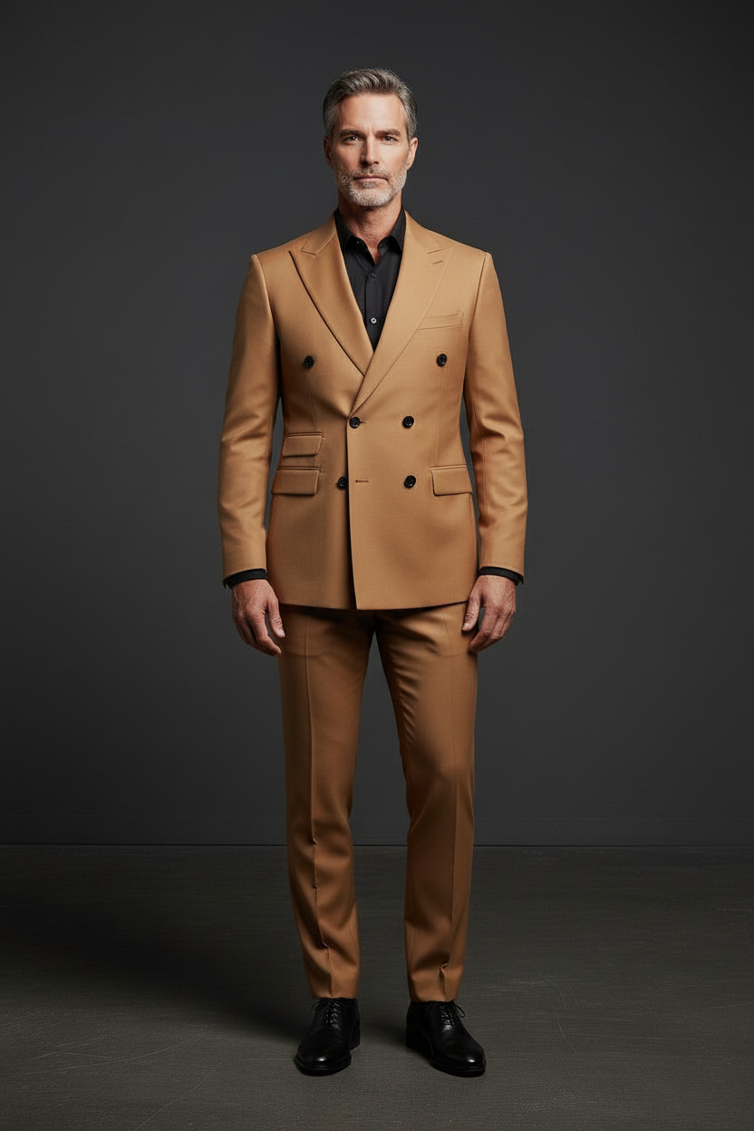Riviera Suit - Black Dress Shirt