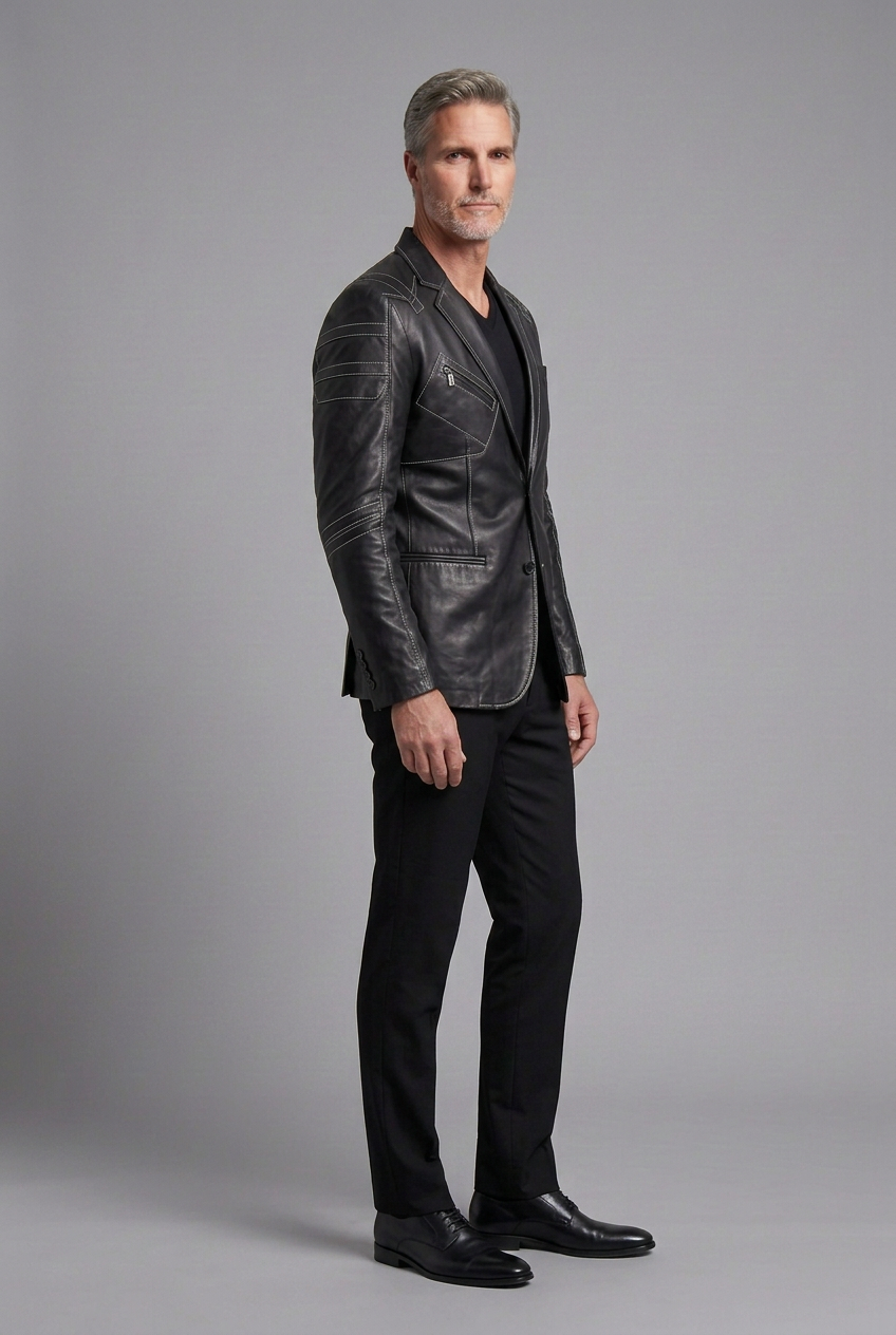 Black Modern Blazer