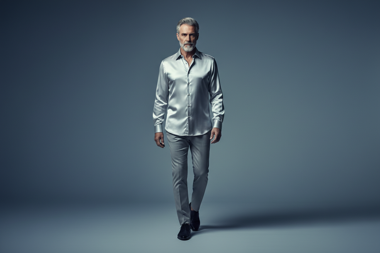 Silver Satin LUST FOR LIFE - Walking