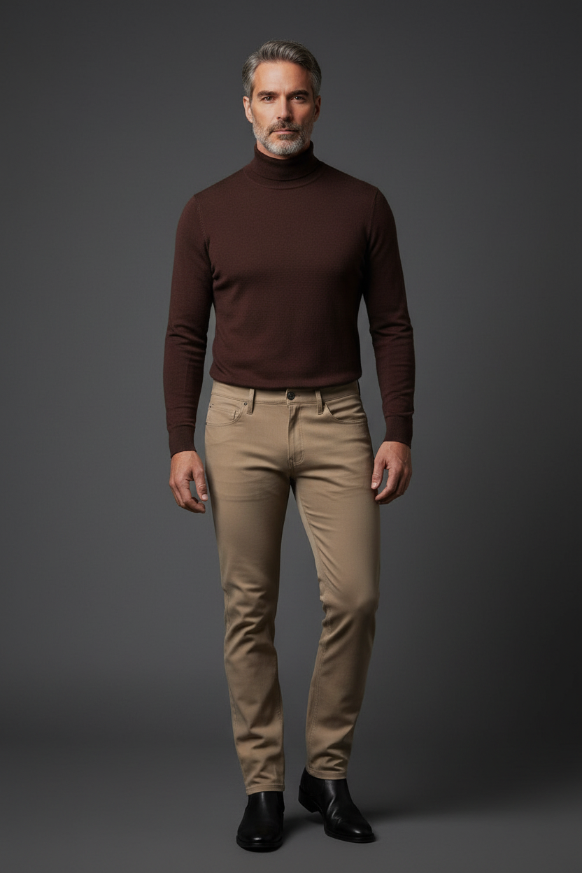 Taos Taupe Pose 1