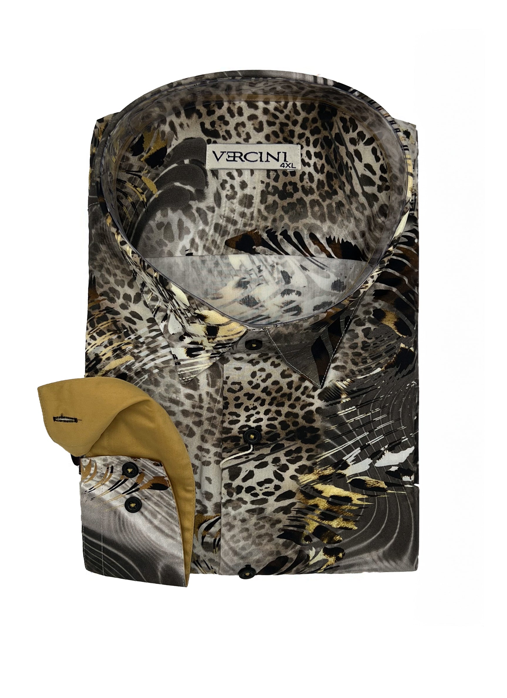 tiger vercini shirt CASUAL SHIRT On Sale 30% Off Vercini