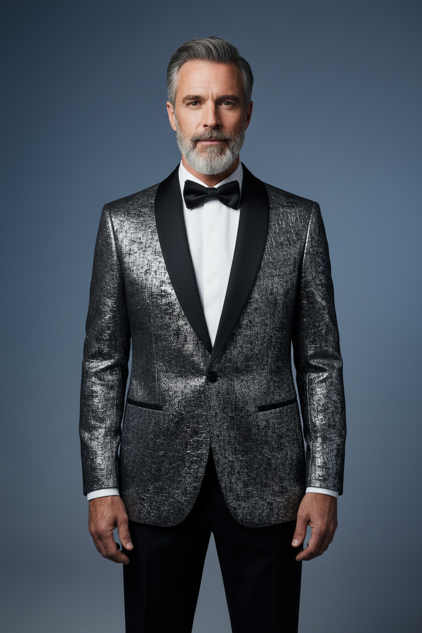 Tuxedo Blazer Front Pose