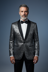 Tuxedo Blazer Front Pose