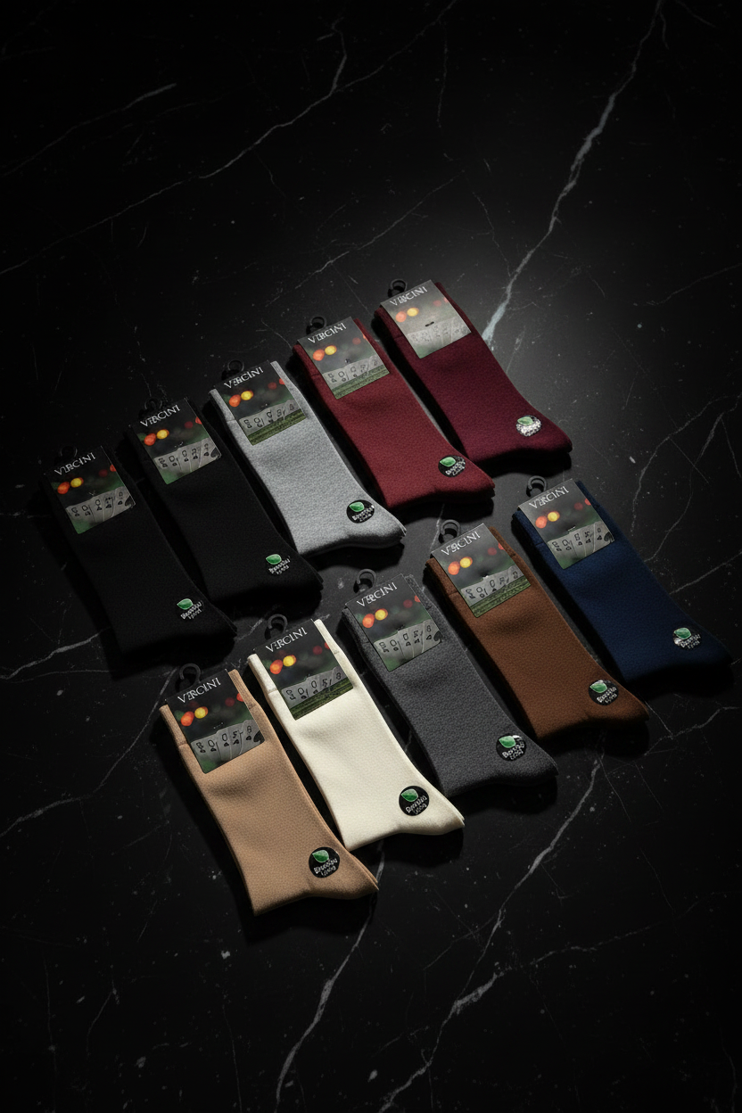 Vercini Socks - Full Colorway Mockup