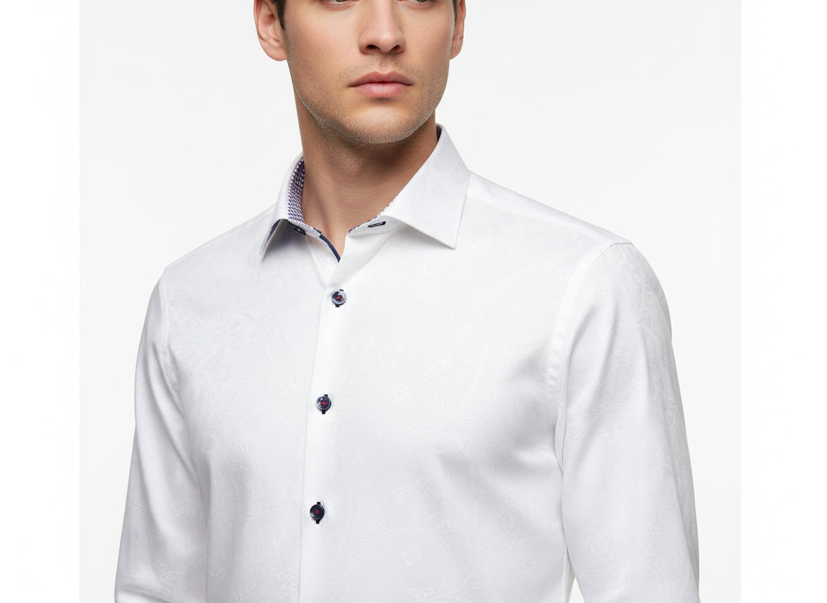 Vercini Y01 Signature White Dress Shirt