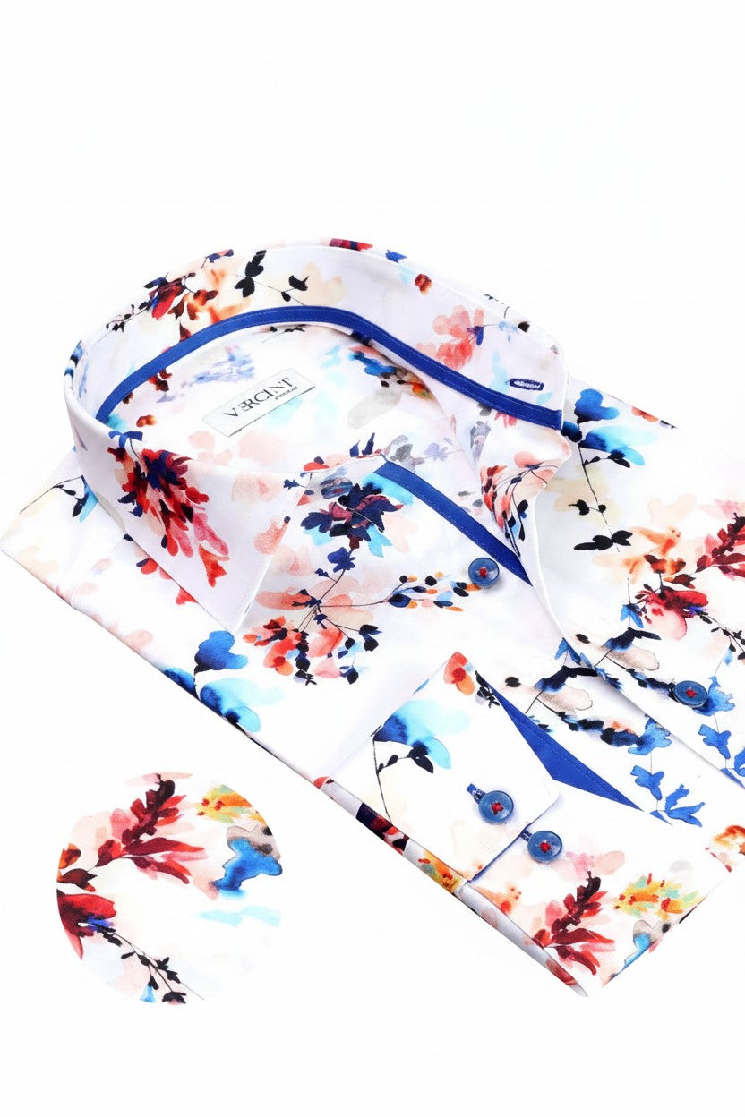 Vercini Y48 Watercolor Bloom Shirt
