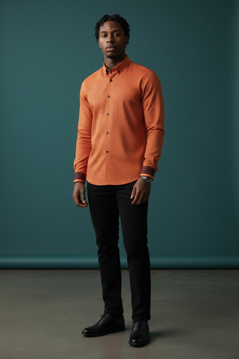 Autumn Ember Men's Dress Shirt