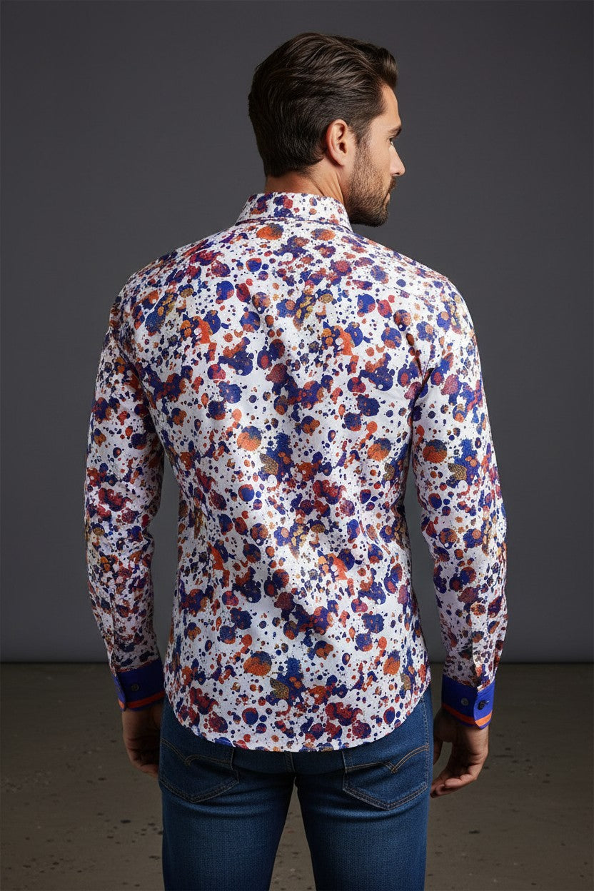 Coral Reef Splash Dress Shirt