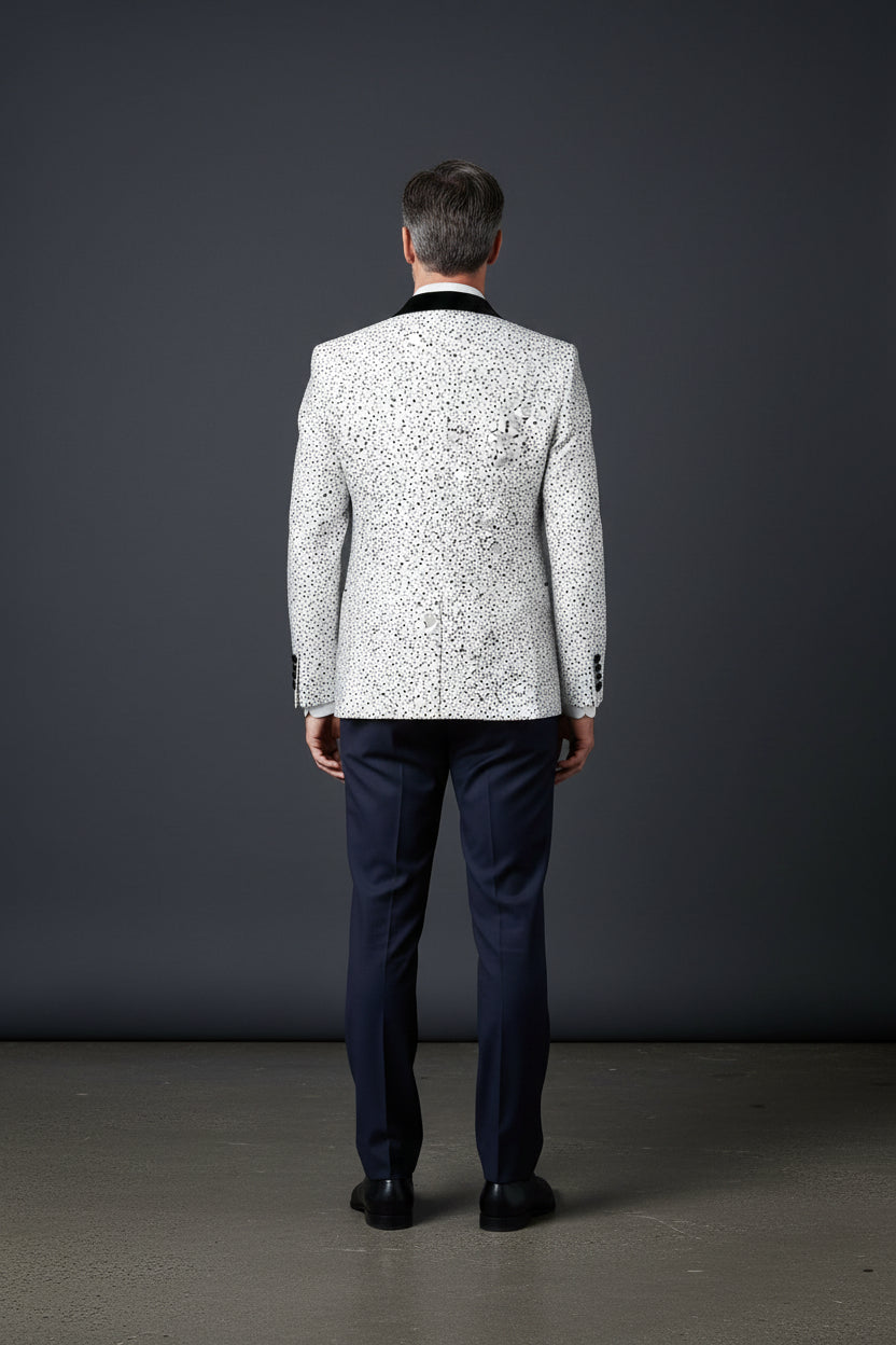 Vercini Polka-Dot Premium Blazer