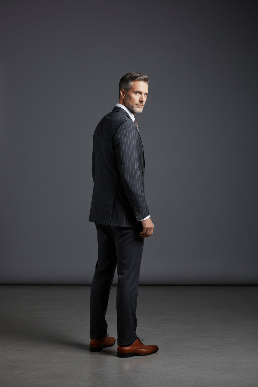 Three-Piece Wool Suit