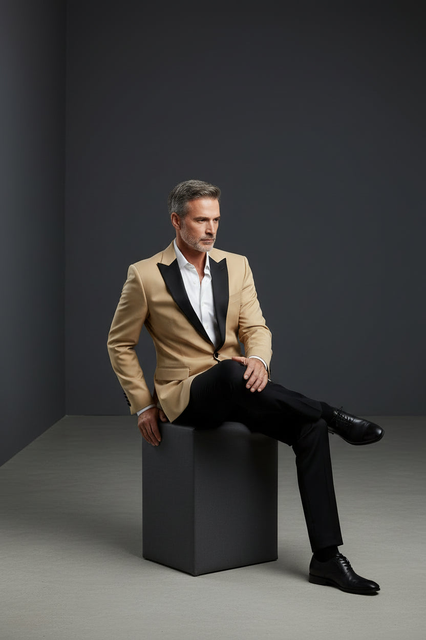 Timeless Classic Tuxedo - Fine Elegance & Sophistication