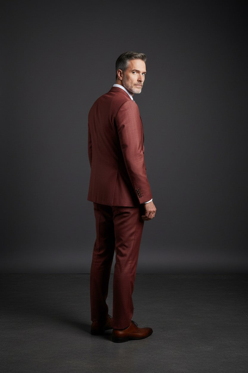 Vercini Filé Prestige Suit - Premium Textured Fabric