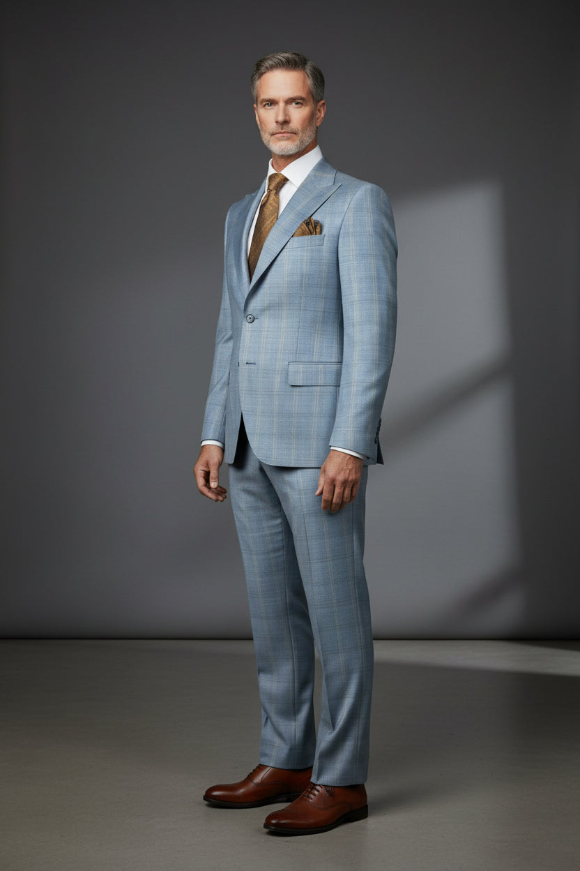Vercini Boston Premium Wool Two-Piece Suit – Tailored Luxury Formalwear