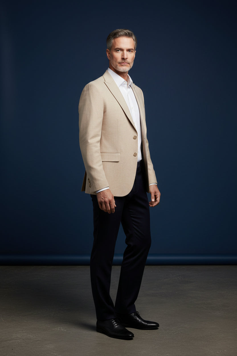Light Orange Blazer - Premium Men's Sport Coat