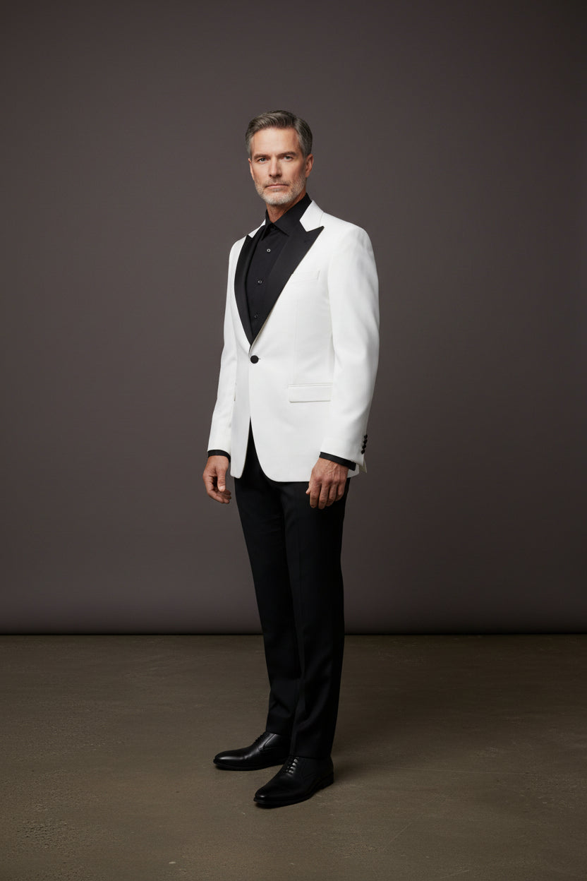 Premium English Style Slim Fit Business Blazer