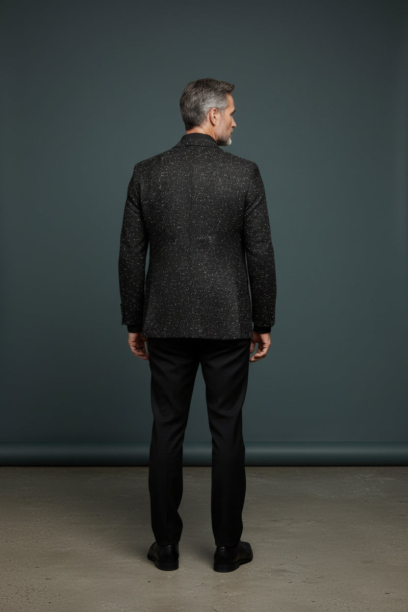 Luxury Texture Blazer – Vercini Slim Fit Edition