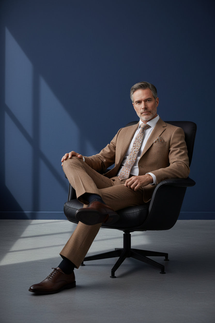 Men’s Classic 2-Piece Suit 8 Color Options for Every Style