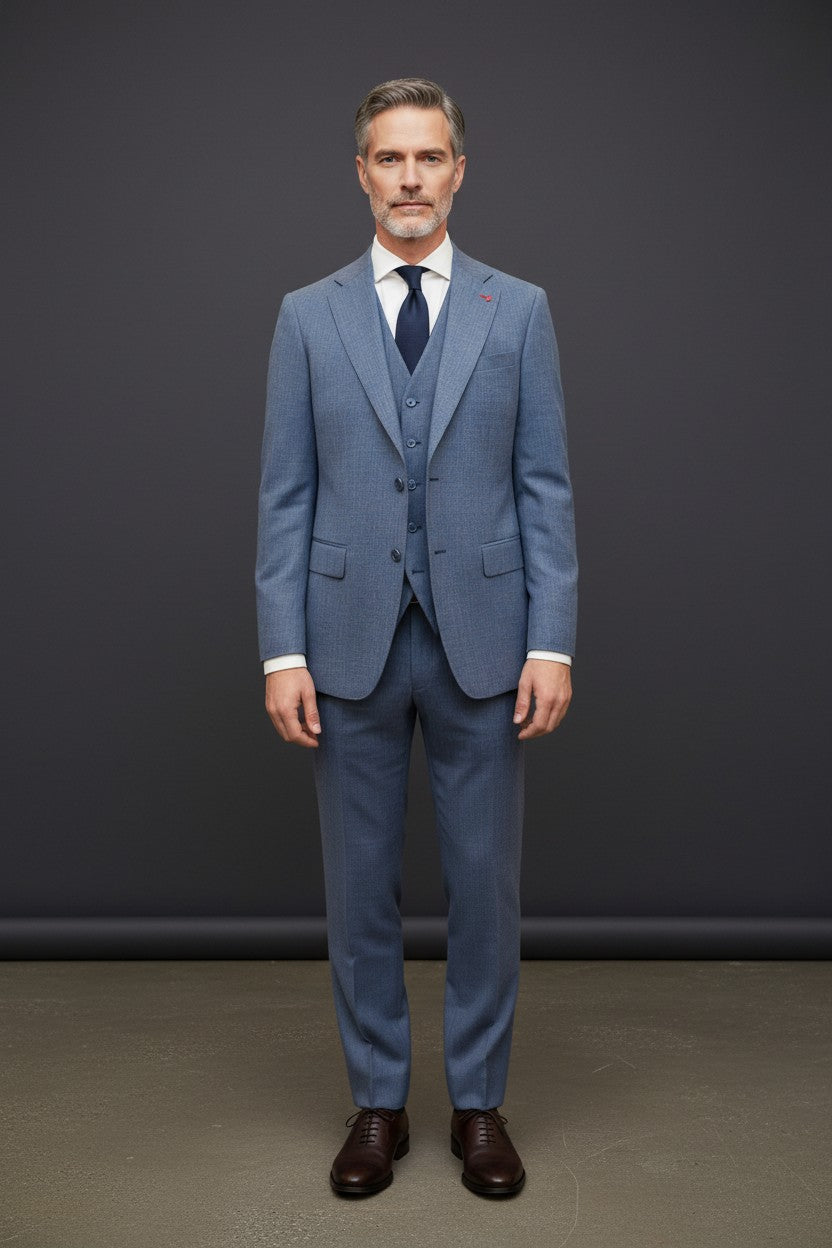 Tailored for Success: A Modern 3-Piece Suit