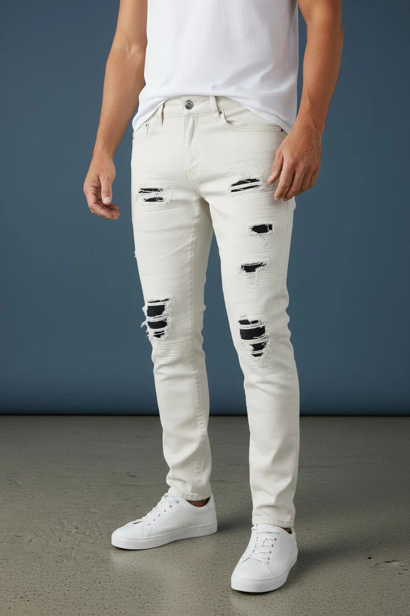 WHITE JEANS