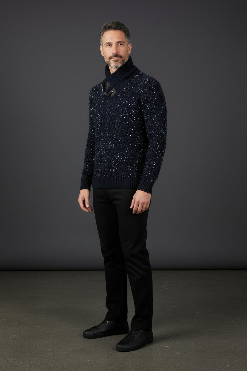 Vercini Alpine Shawl Sweater