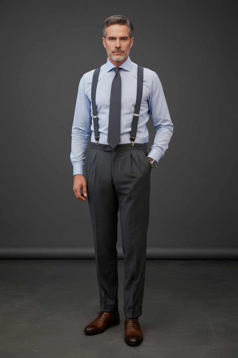 The Casablanca Pleated Trouser