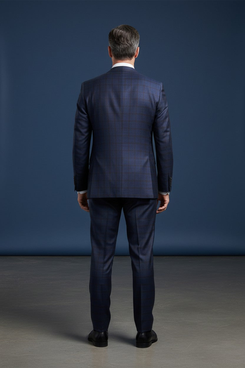 Vercini modern gentleman Two-Piece Wool Suit