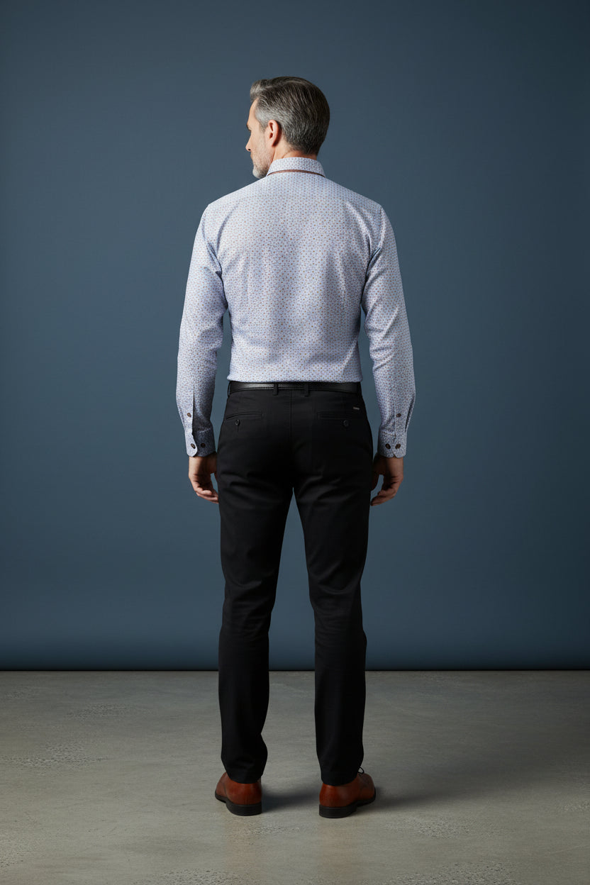 Vercini Premium Patterned Dress Shirt