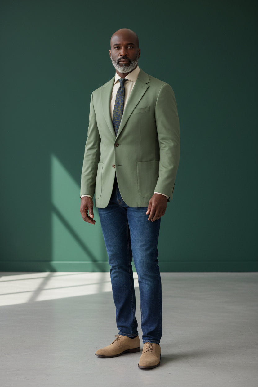 Vercini Men's Executive Style Vivid Blazers Collection