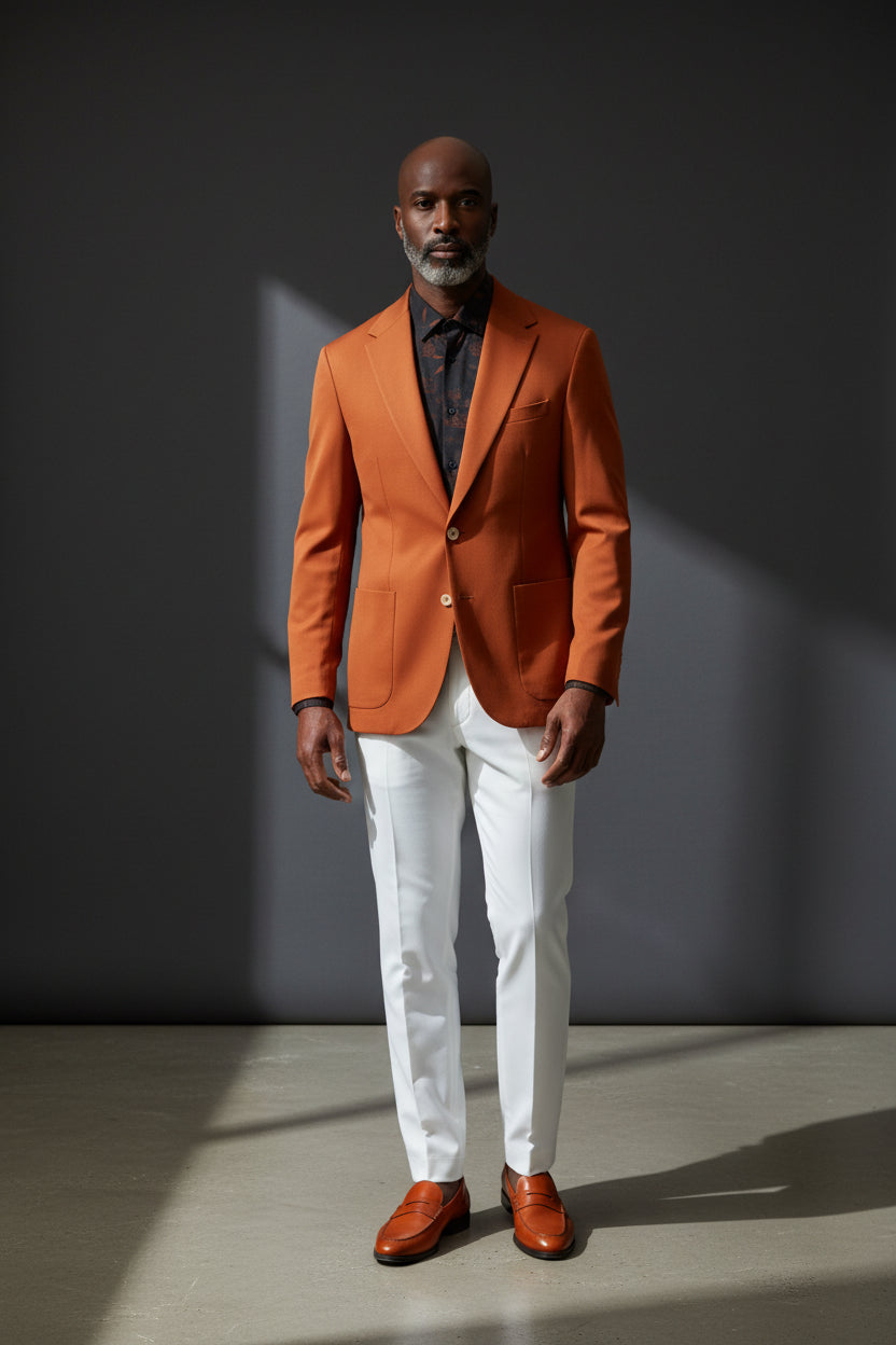 Vercini Men's Executive Style Vivid Blazers Collection