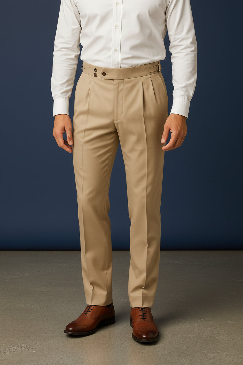 The Casablanca Pleated Trouser