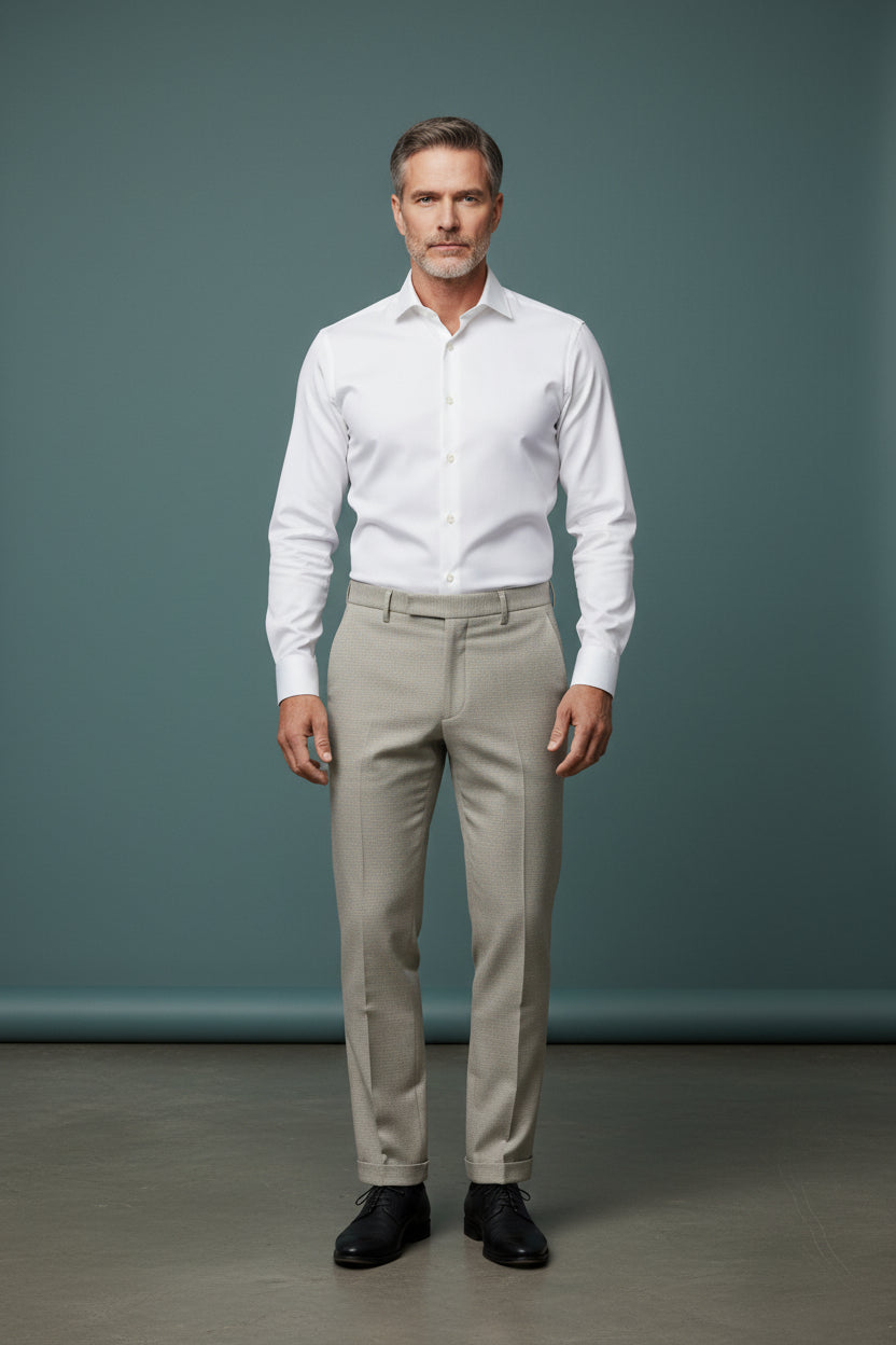 Vercini Slim Fit Dress Slacks - Premium Men's Dress Pants