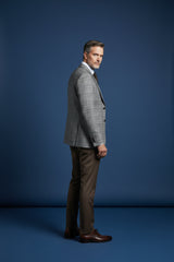 Vercini Tailored Plaid 3-Piece Suit