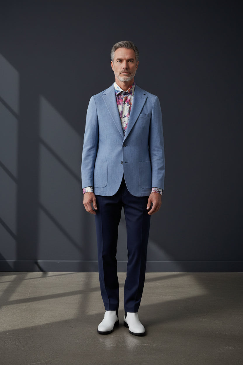 Vercini Men's Executive Style Vivid Blazers Collection