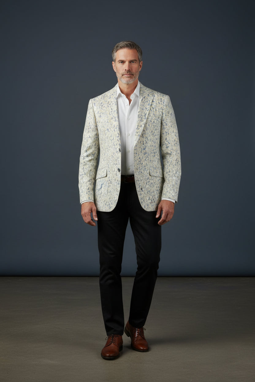 Vercini® Art-Driven Statement Blazers in Floral, Abstract & Animal Prints