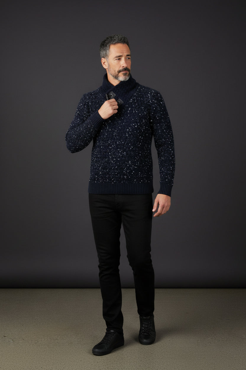 Vercini Alpine Shawl Sweater