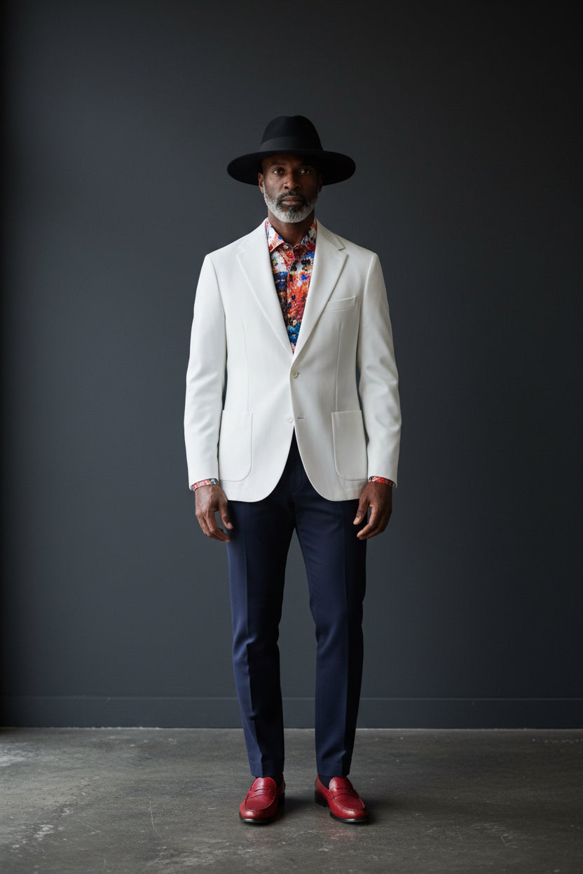 Vercini Men's Executive Style Vivid Blazers Collection