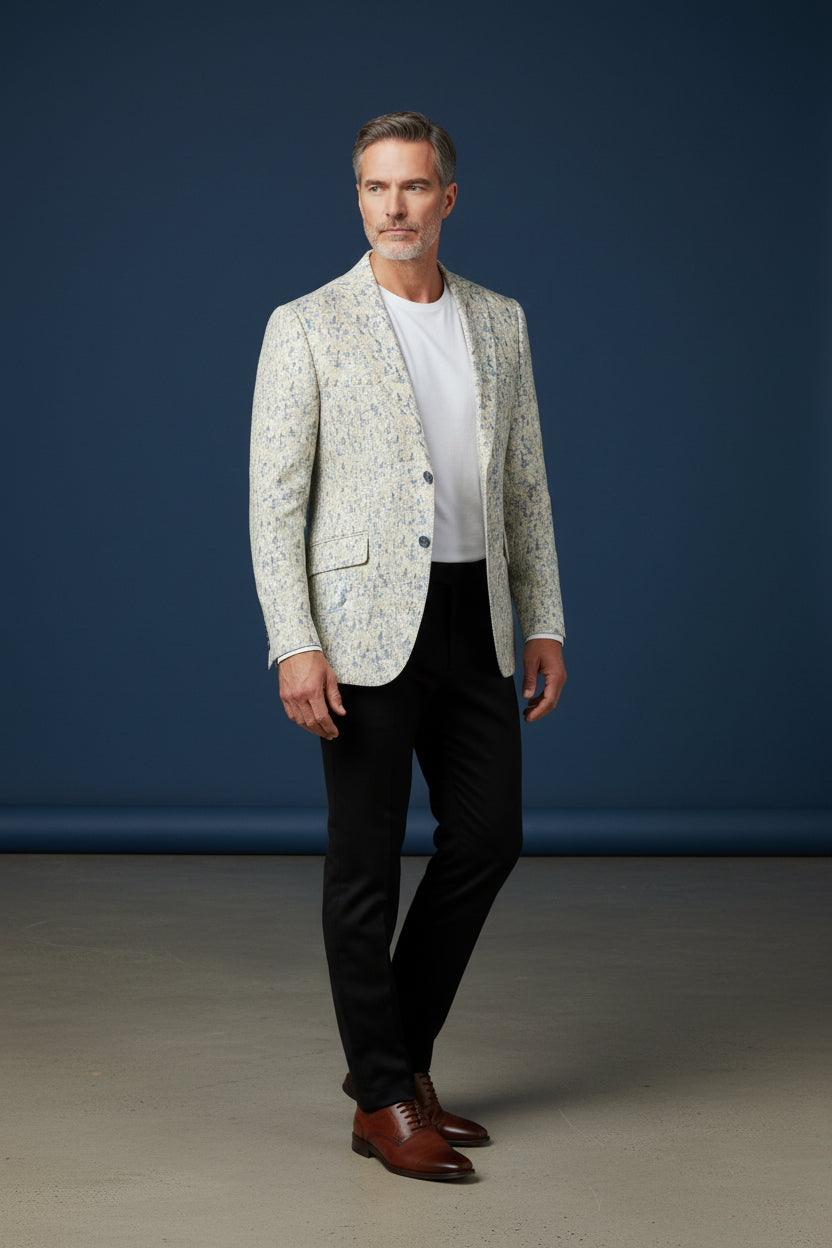 Vercini® Art-Driven Statement Blazers in Floral, Abstract & Animal Prints