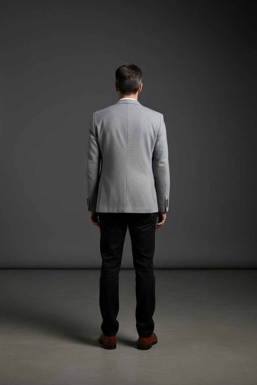 Silver Birch Tweed Blazer - Heritage Charm Collection
